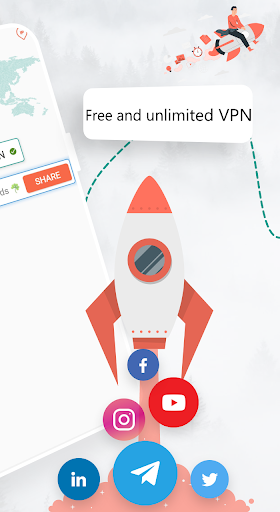 La VPN فیلتر شکن قوی و پرسرعت ဖန်သားပြင်ဓာတ်ပုံ 2