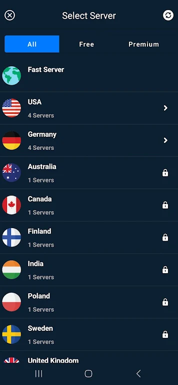 Vanguard VPN | Fast-Secure VPN ဖန်သားပြင်ဓာတ်ပုံ 3