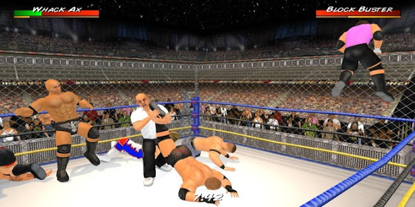 Wrestling Revolution 3D Mod Tangkapan skrin 1