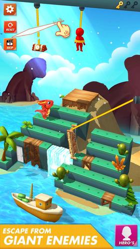 Rope Cut - Rescue Hero スクリーンショット 2