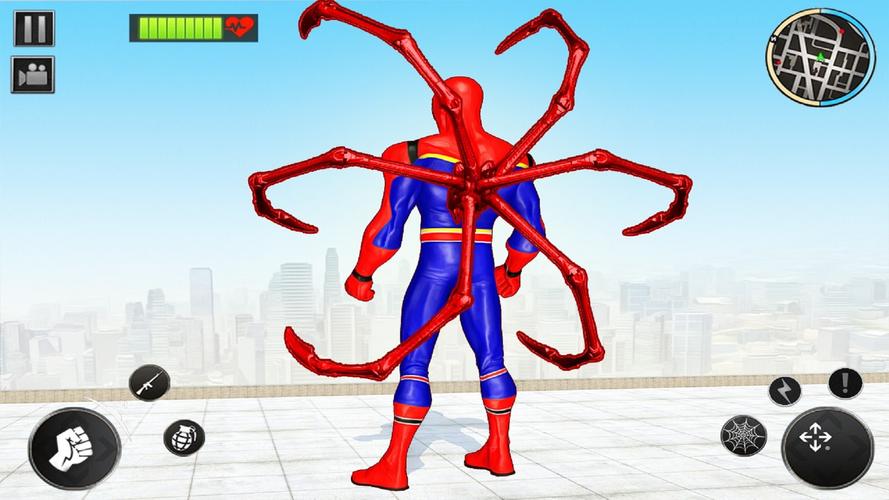Robot Spider Hero Spider Games 스크린샷 1