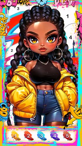 Street Art-Color by number应用截图第1张