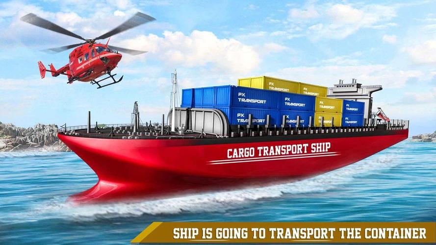 Cargo Transport Truck Driving Скриншот 3