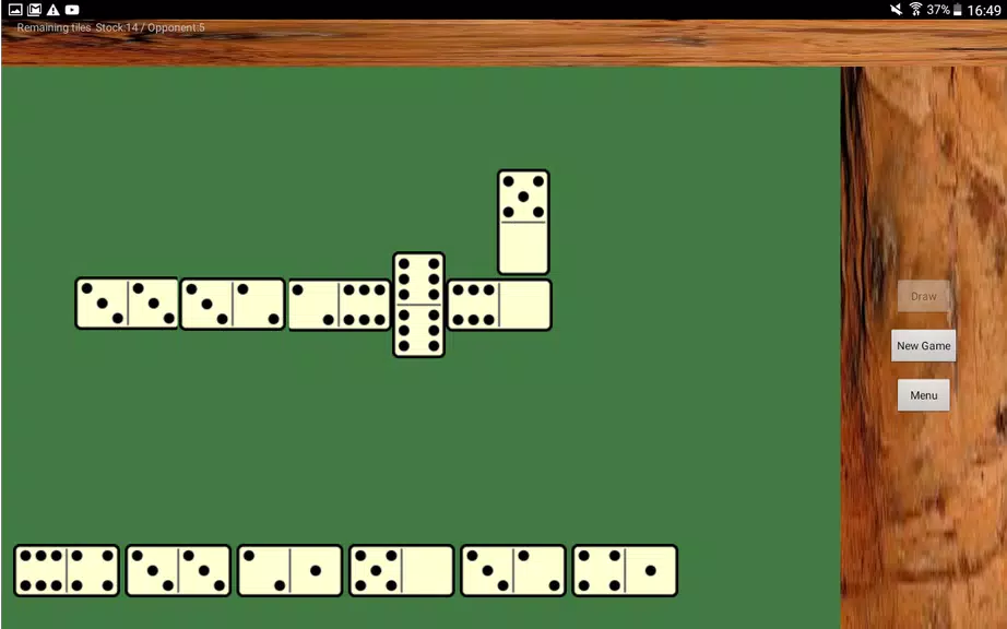 Classic Dominoes Game Captura de tela 2