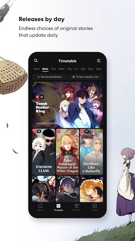 KAKAO WEBTOON Tangkapan skrin 4