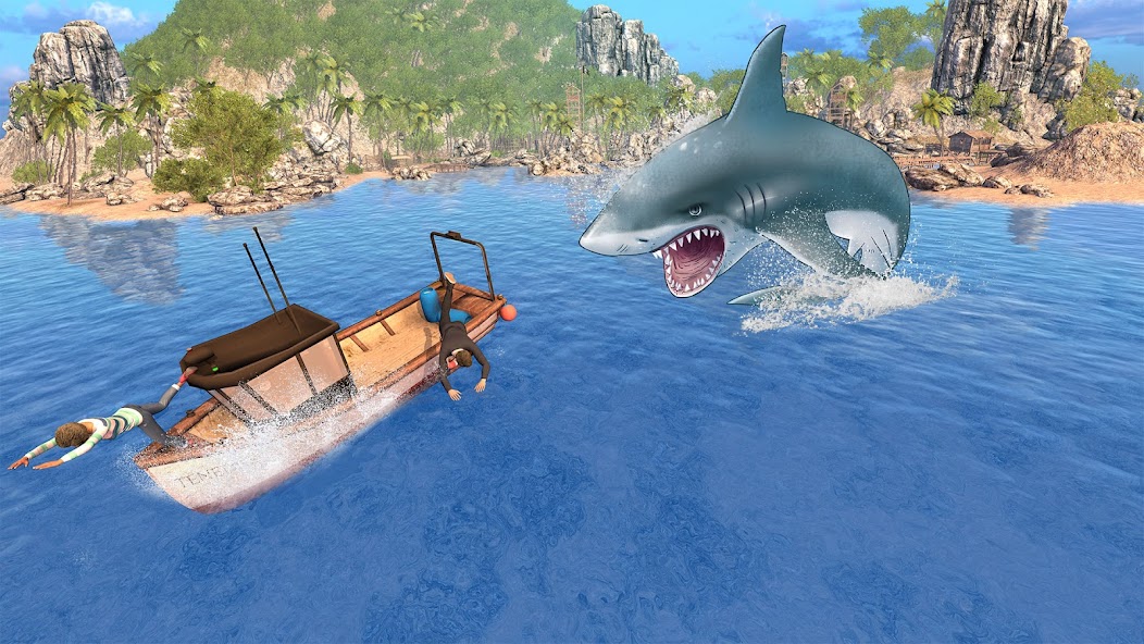 Angry Shark Games: Game 2024 Mod Скриншот 3