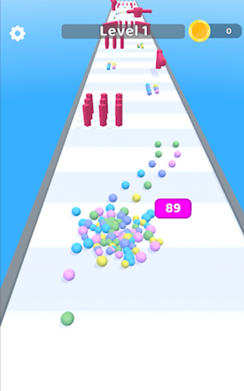 Orbeez Run 3D Mod Captura de tela 2