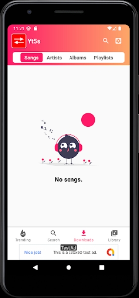 Schermata Yt5s.io Music Downloader 3