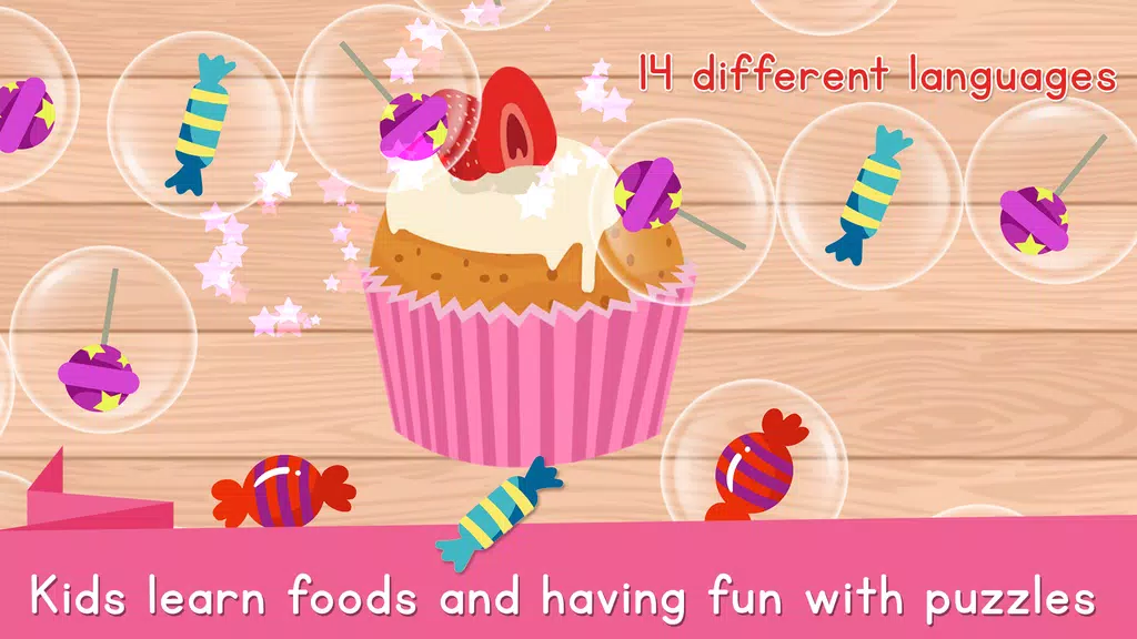 Food Puzzle for Kids स्क्रीनशॉट 4