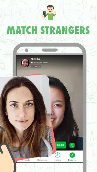 Pally Video chat Tangkapan skrin 2
