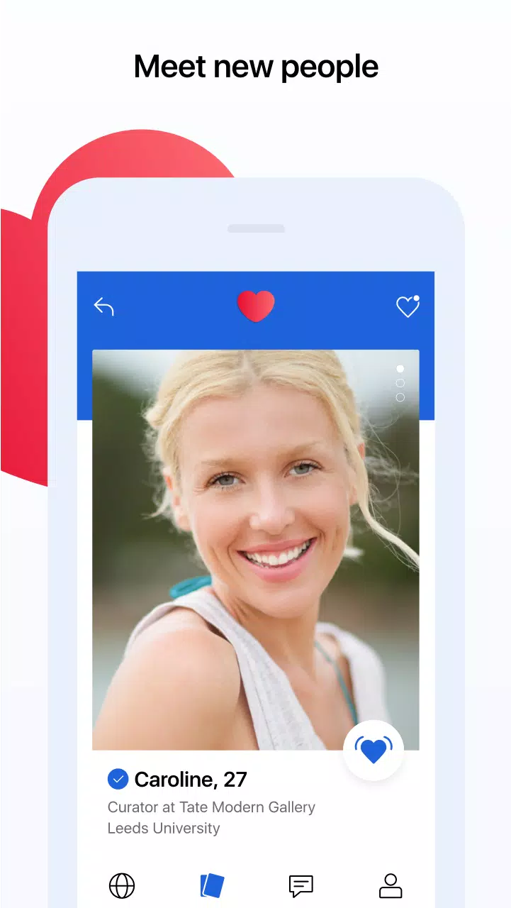 Chat & Date: Modo Simples De C Captura de tela 2