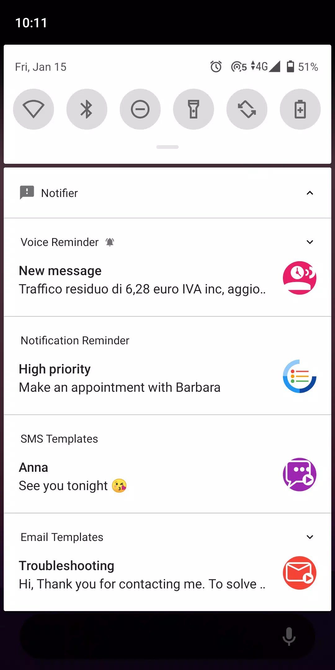 Fake Notifications Screenshot 3