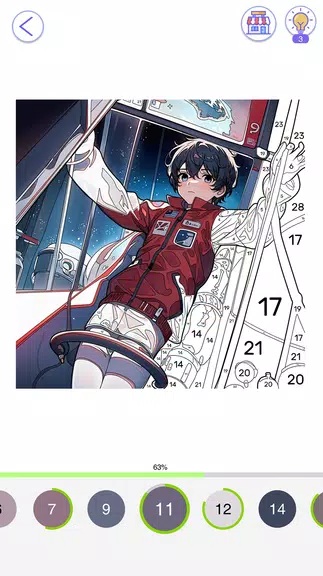 Anime Color Lite Tangkapan skrin 4