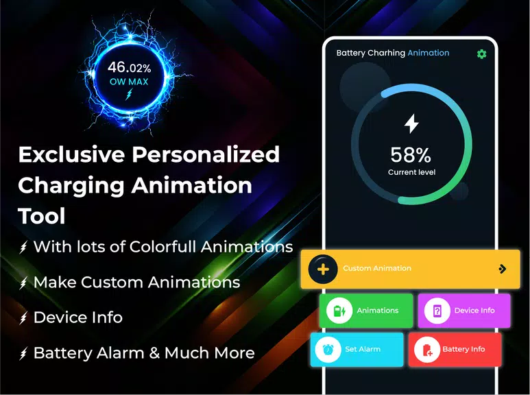 Ultra Fast Charging Animation Capture d'écran 1