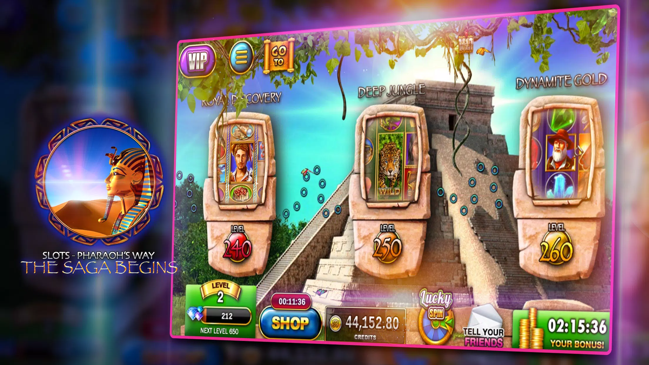 Slots - Pharaoh's Way Casino應用截圖第1張