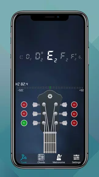 Guitar Tuner: Easy Tune Zrzut ekranu 1