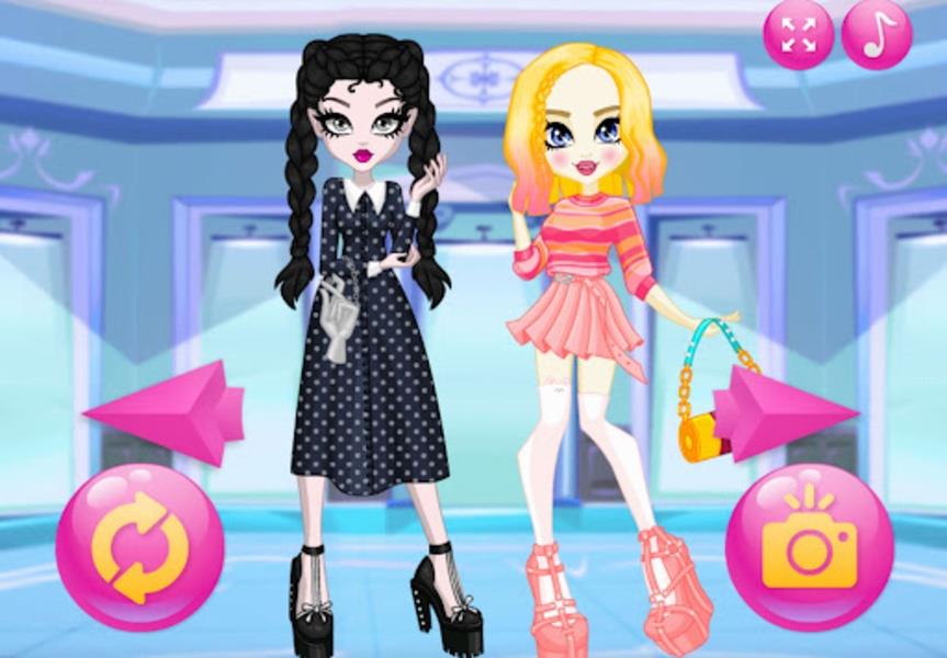 Wednesday Dress Up: Girl Games স্ক্রিনশট 1