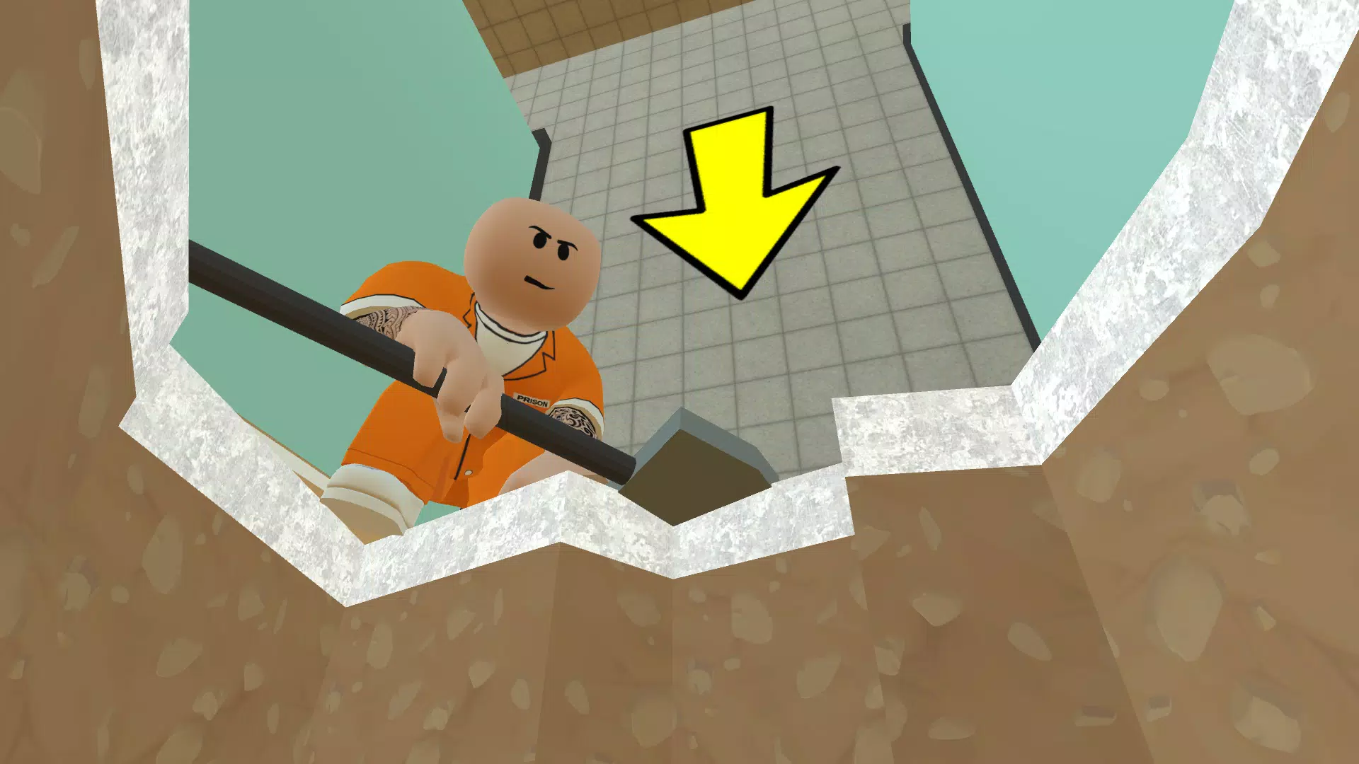 Schermata Obby Prison Escape from Barry 3