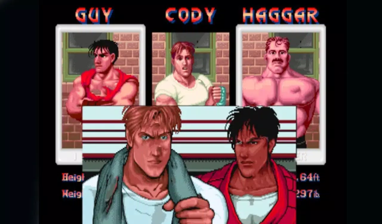 Final fight arcade game 1989 ဖန်သားပြင်ဓာတ်ပုံ 2