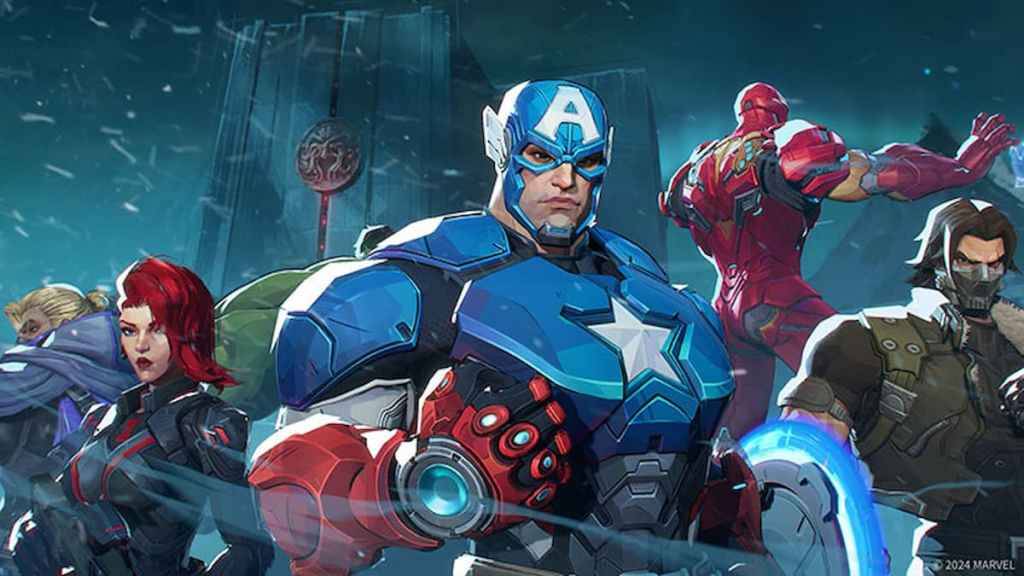 Los Vengadores en Marvel Rivals como parte de un artículo sobre Bussing.