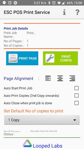 ESCPOS Bluetooth Print Service স্ক্রিনশট 3