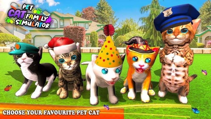 Pet Cat Simulator Cat Games スクリーンショット 4