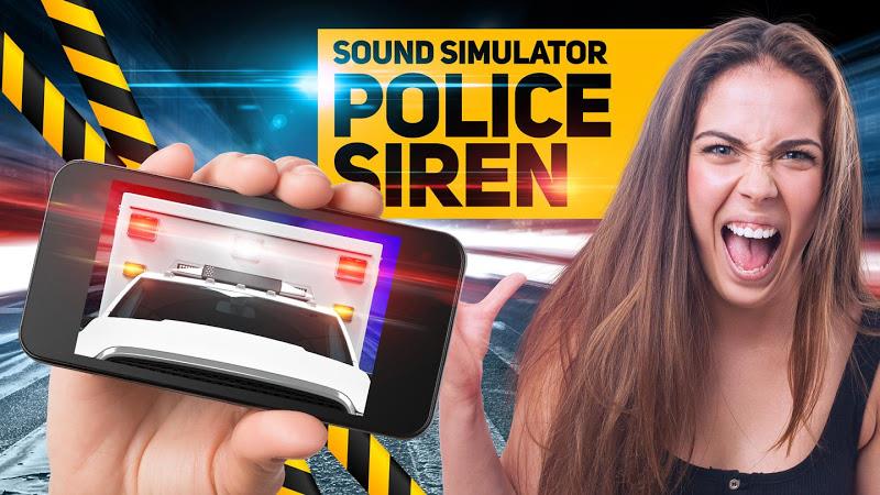 Police sound siren simulator Schermafbeelding 3