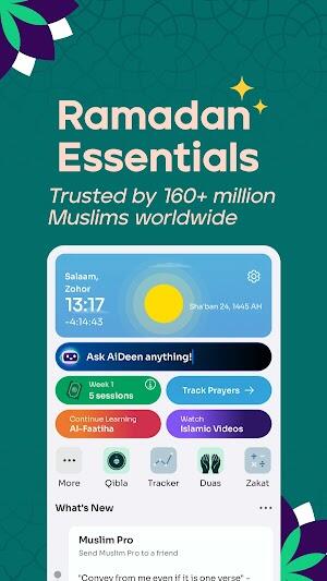 Muslim Pro ภาพหน้าจอ 1