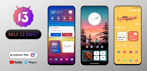 MiUI 14 KWGT Ekran Görüntüsü 1