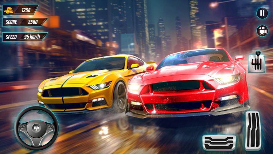 Autoroute auto courses Jeux Capture d'écran 4