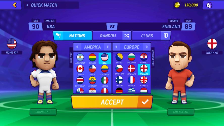 Soccer Mini Stars - Football Screenshot 1