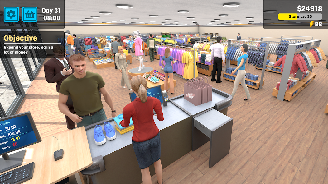 Clothing Store Simulator Mod應用截圖第4張