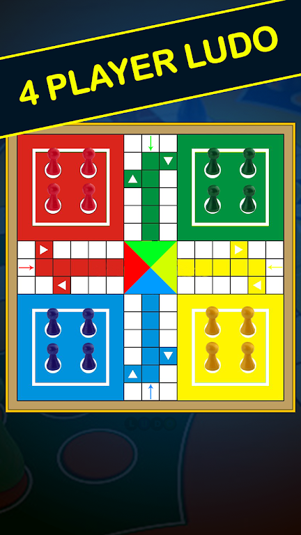 Real Ludo Star King : Board Game ဖန်သားပြင်ဓာတ်ပုံ 4