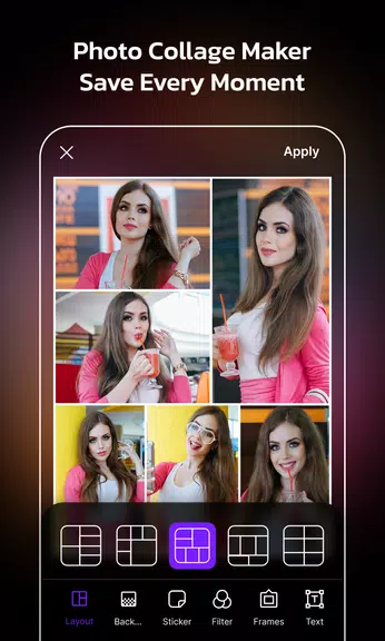 AI Photo Editor Collage Maker Tangkapan skrin 1