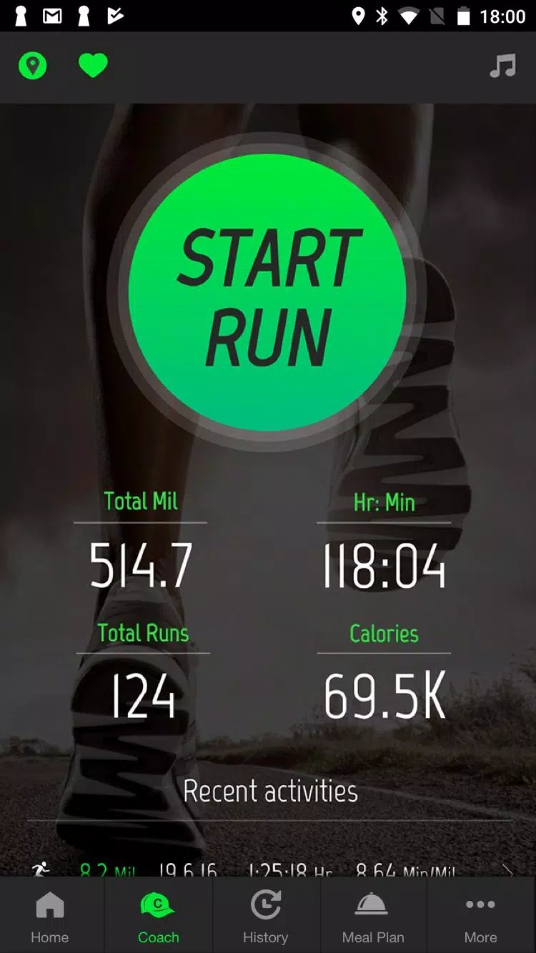 Running Distance Tracker +應用截圖第1張
