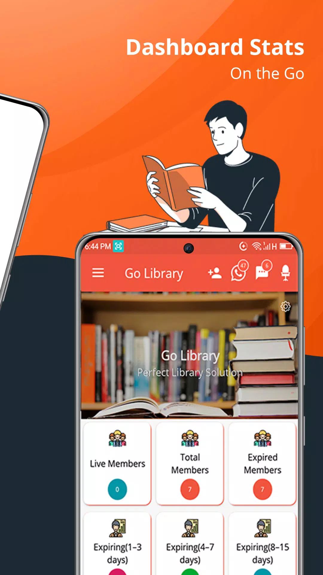 Schermata GoLibrary Library Manager App 2