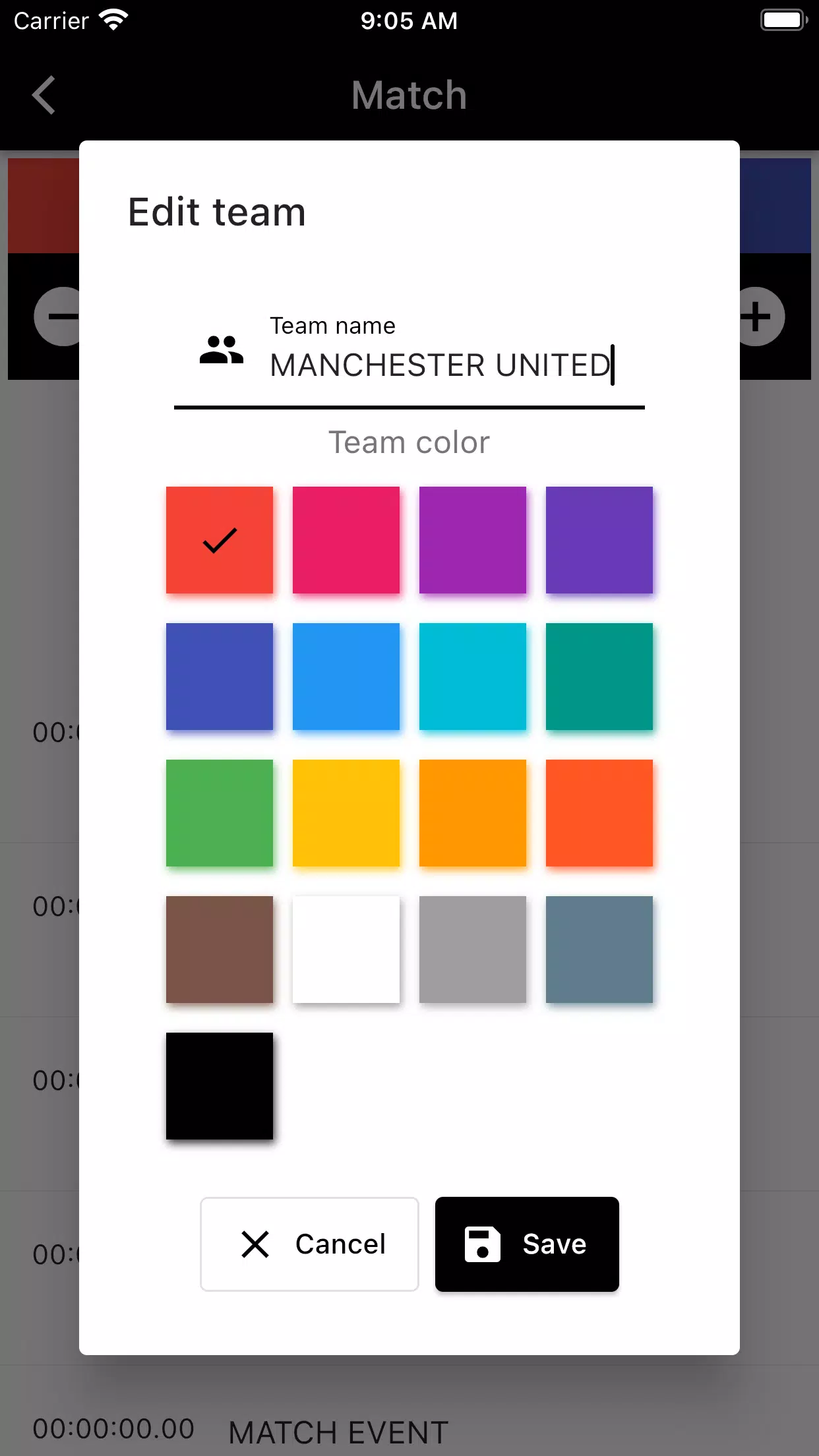 Match Scoreboard Screenshot 4