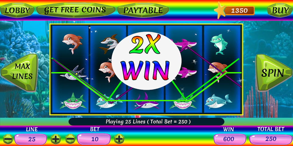 Shark Slots ภาพหน้าจอ 2