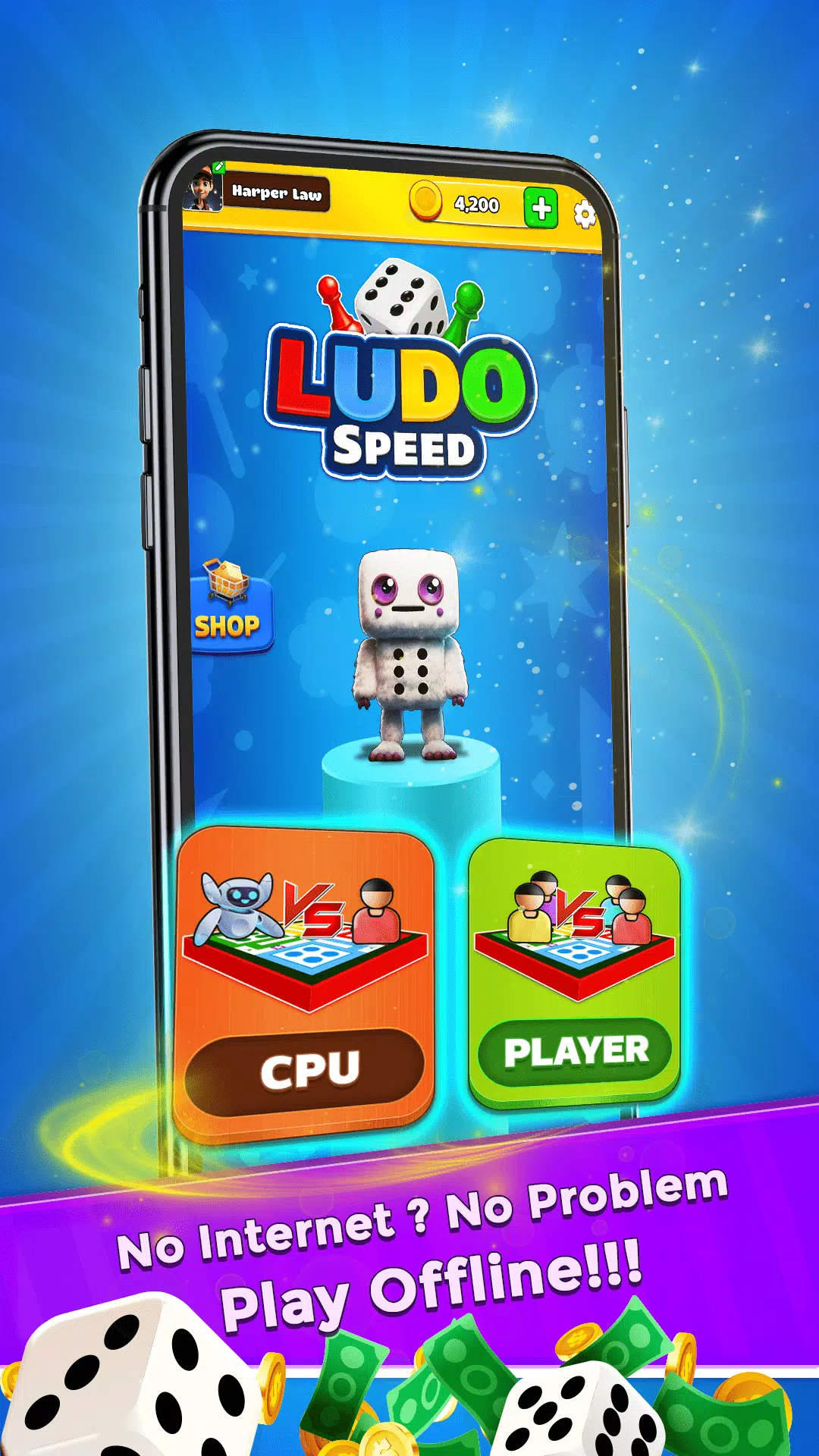 Ludo Speed - Dice Game Fun! Screenshot 3