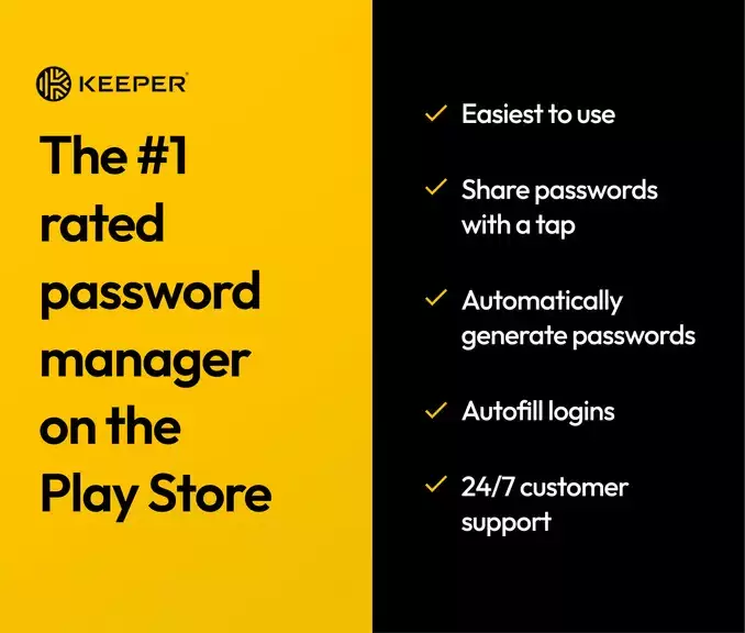 Keeper Password Manager スクリーンショット 1