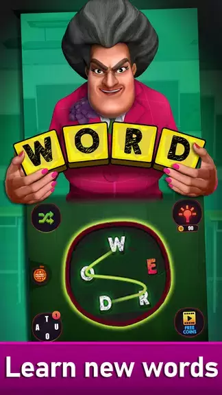 Scary Teacher : Word Games Tangkapan skrin 3