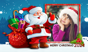 Christmas Photo Frame 2024 ဖန်သားပြင်ဓာတ်ပုံ 3