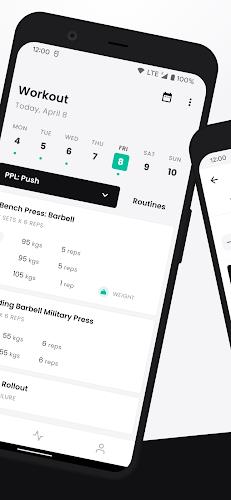 FitHero - Gym Workout Tracker Скриншот 2