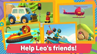 Leo 2: Puzzles & Cars for Kids स्क्रीनशॉट 2