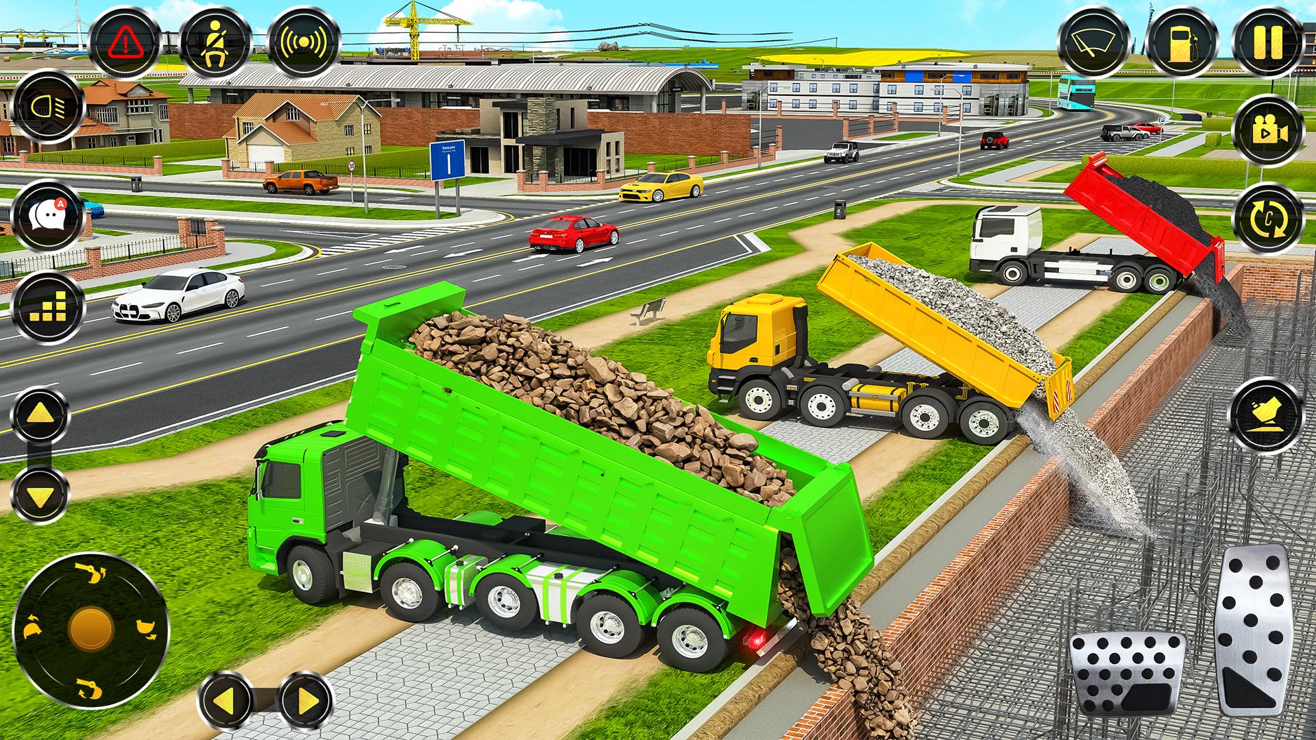 City Construction JCB Game 3D Captura de pantalla 1