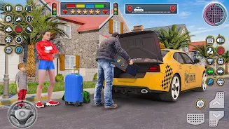 City Taxi Simulator Taxi games स्क्रीनशॉट 4