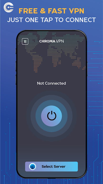 Chroma VPN Unblock Sites Proxy Tangkapan skrin 1