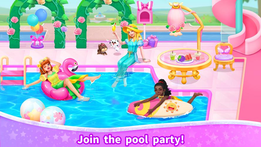 Little Panda's Girls Town Capture d'écran 1