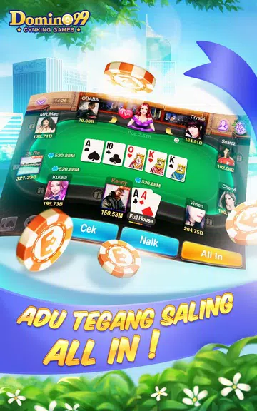 Domino QiuQiu Free - No. 1 di Indonesia Captura de tela 2