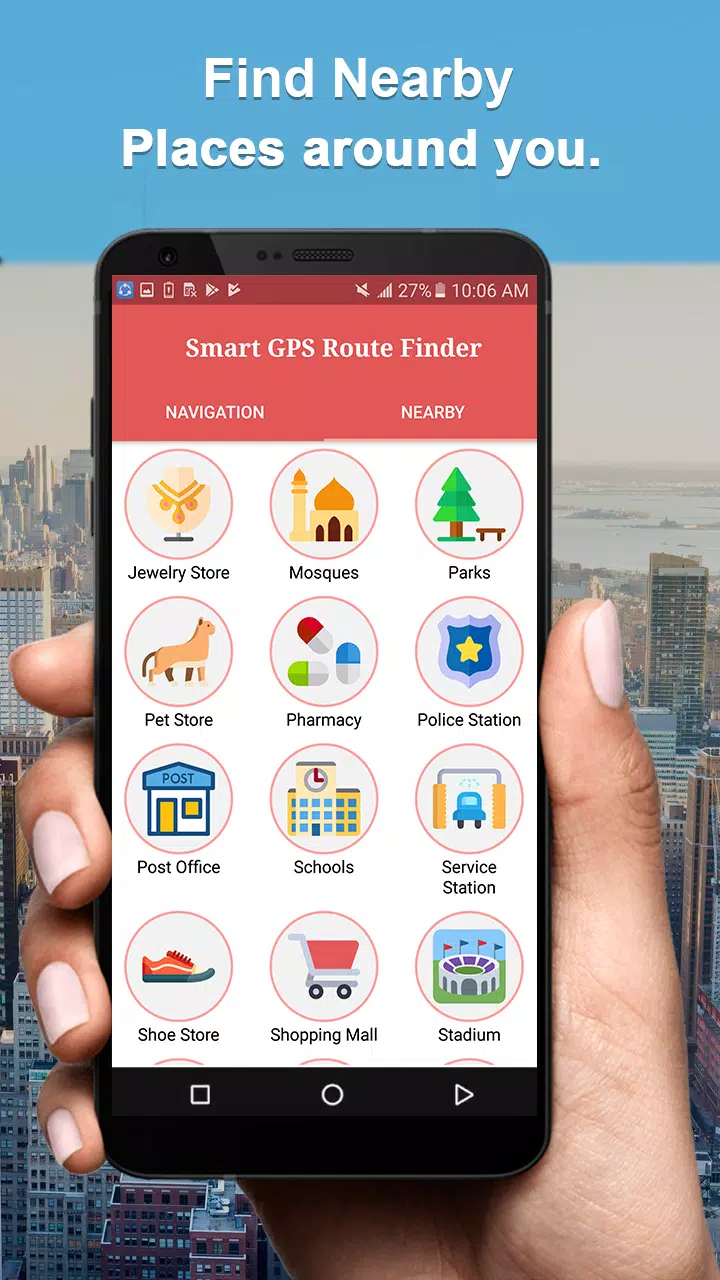 Schermata Maps GPS Navigation Route Directions Location Live 1